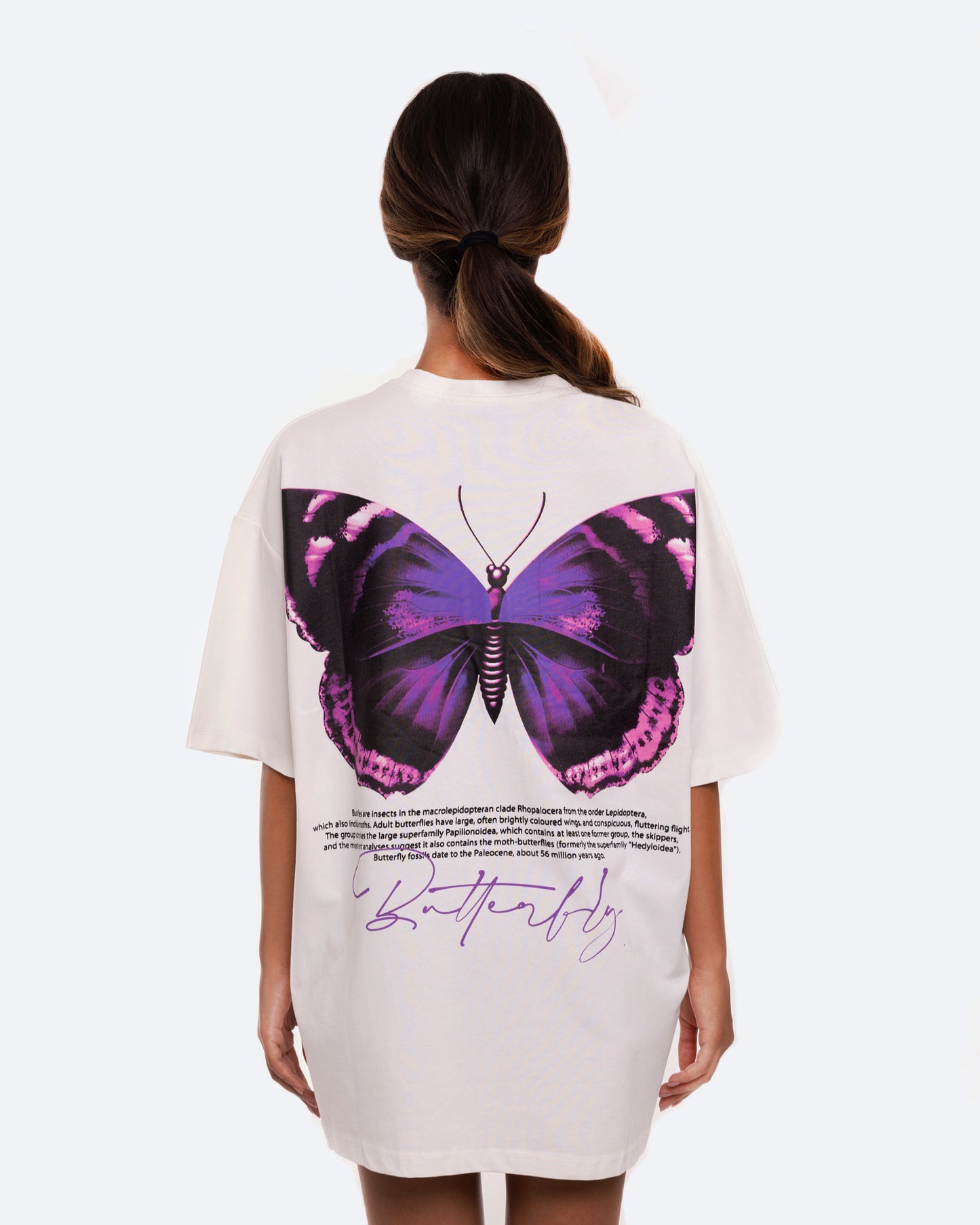 Butterfly White Unisex