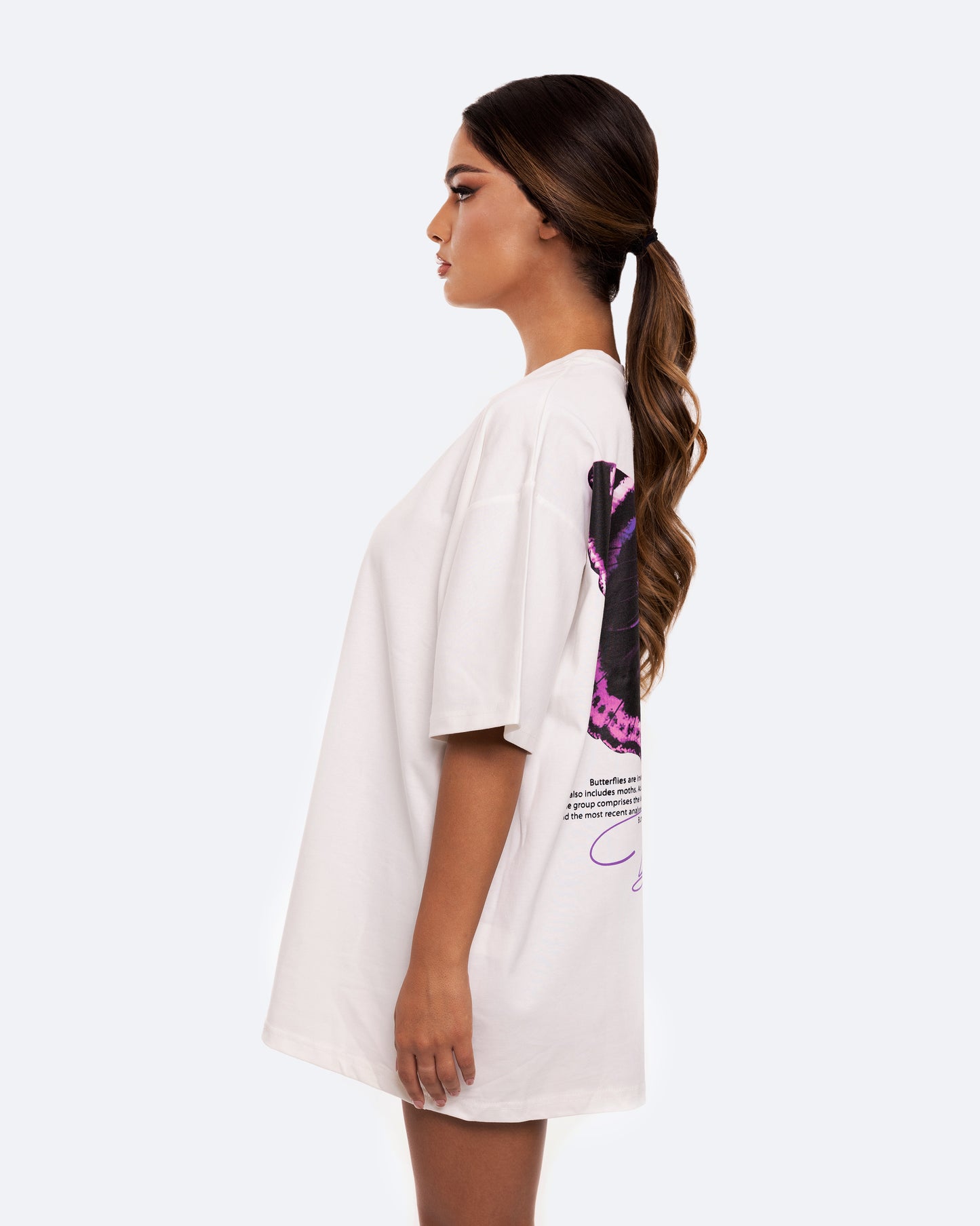 Butterfly White Unisex